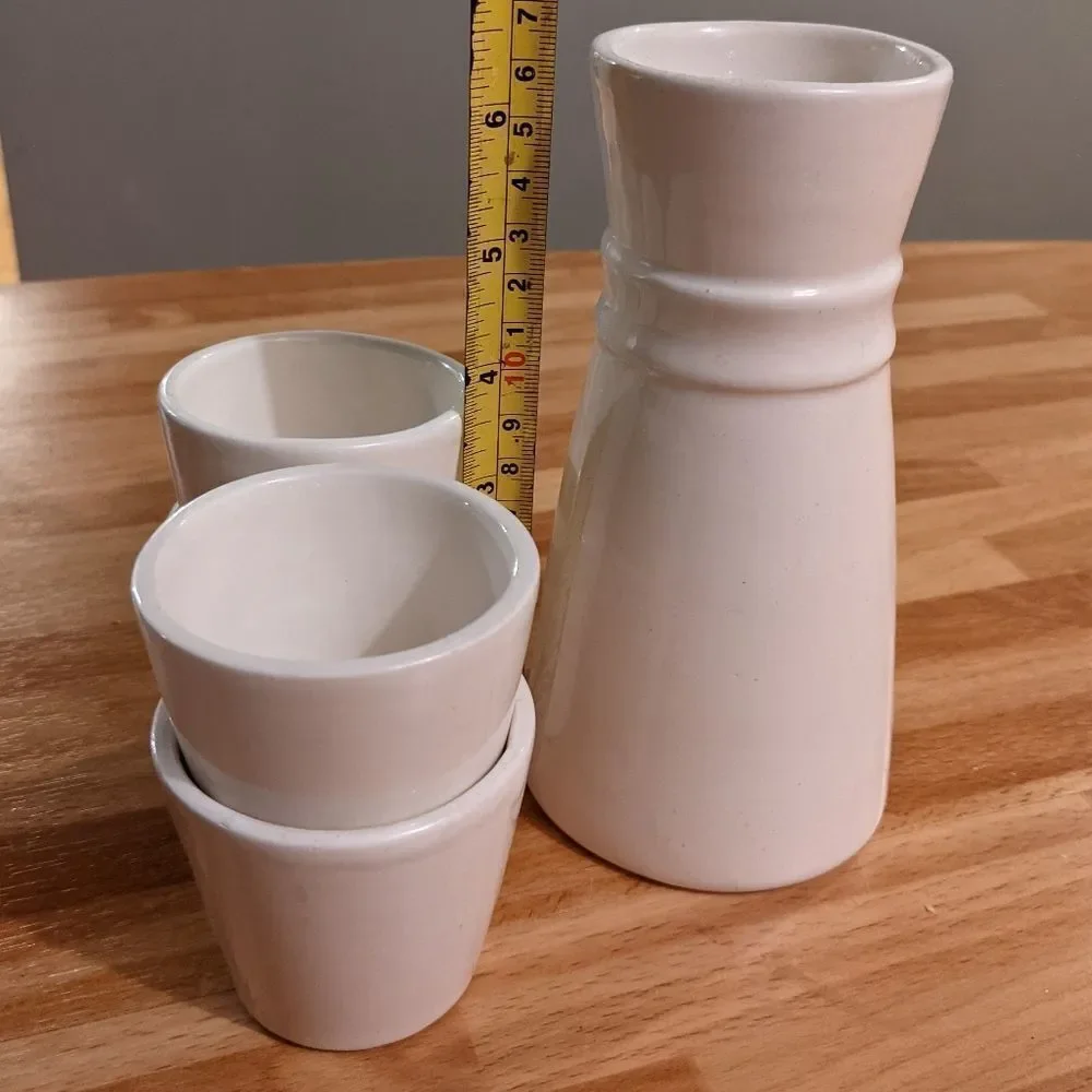 Canvas Home Carafe and Cup Set